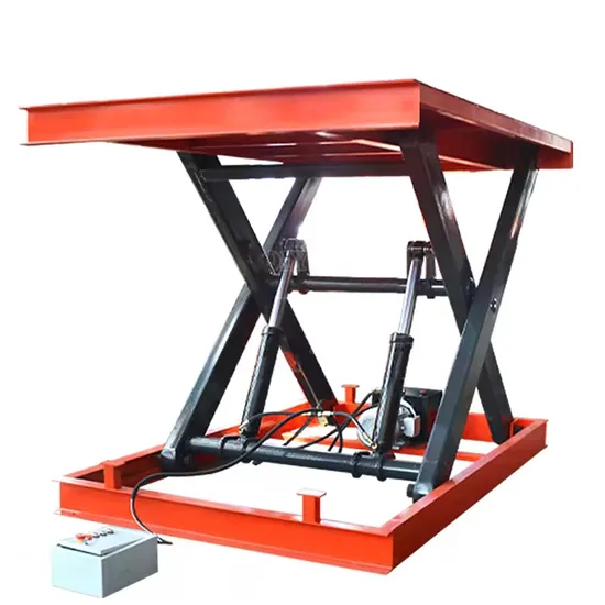 Hydraulic Electric Stationary Car Scissor Lift 5-20 Ton